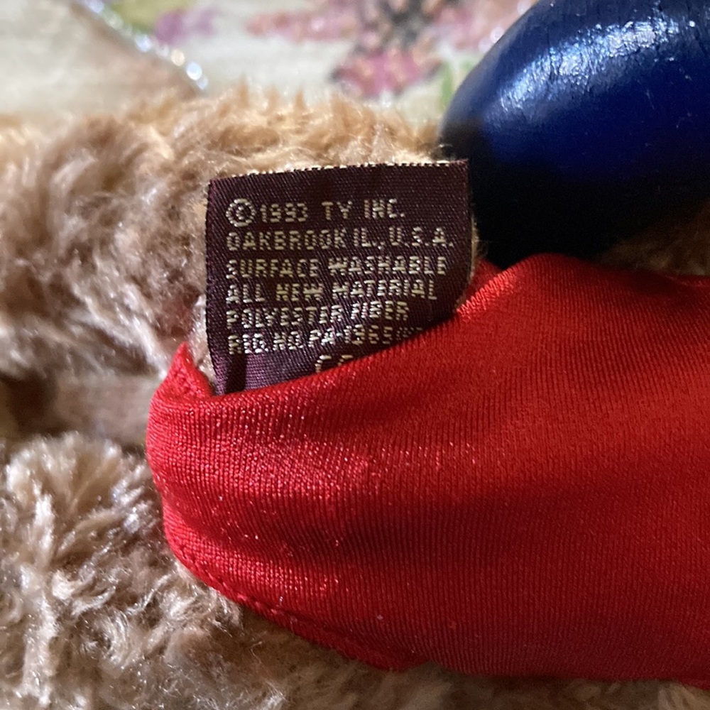 TY 1993 Beanie Baby Allura βSunny Days Are Here Again!β - Picture 5 of 6